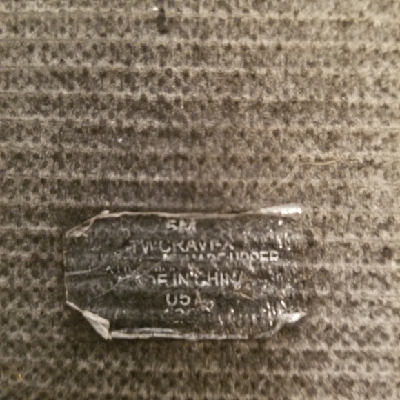 Tommy Hilfiger Light Blue Striped Brown Leather Thong Flip Flops Size 5M - Picture 6 of 7